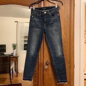 Lucky Brand Denim Dark-Wash Ava Skinny Jeans